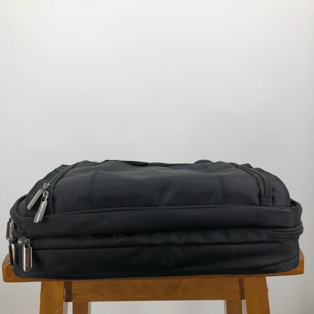 Targus Laptop Case Checkpoint Friendly Air Traveler Black Shoulder Strap Bag - Picture 14 of 14